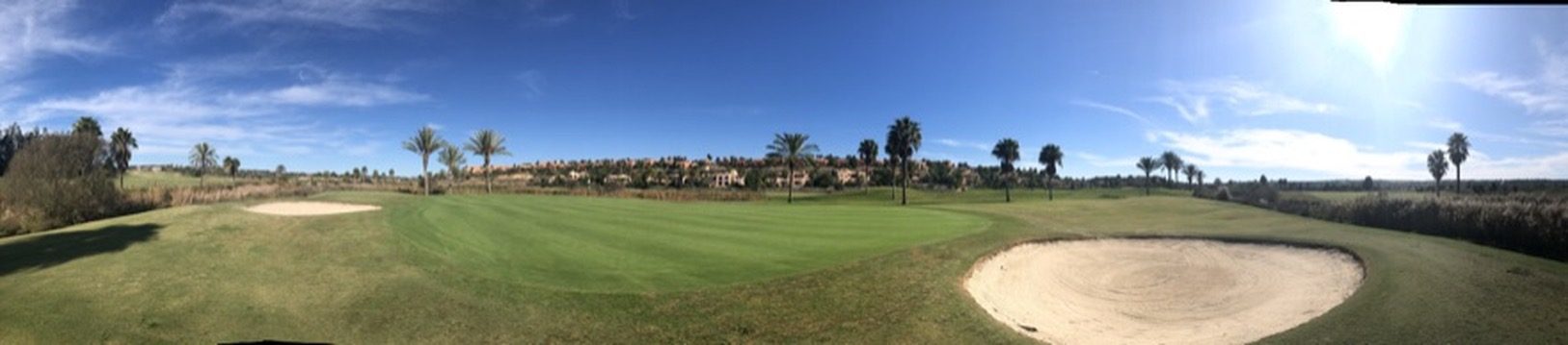 Aroeira golf fairway panorama